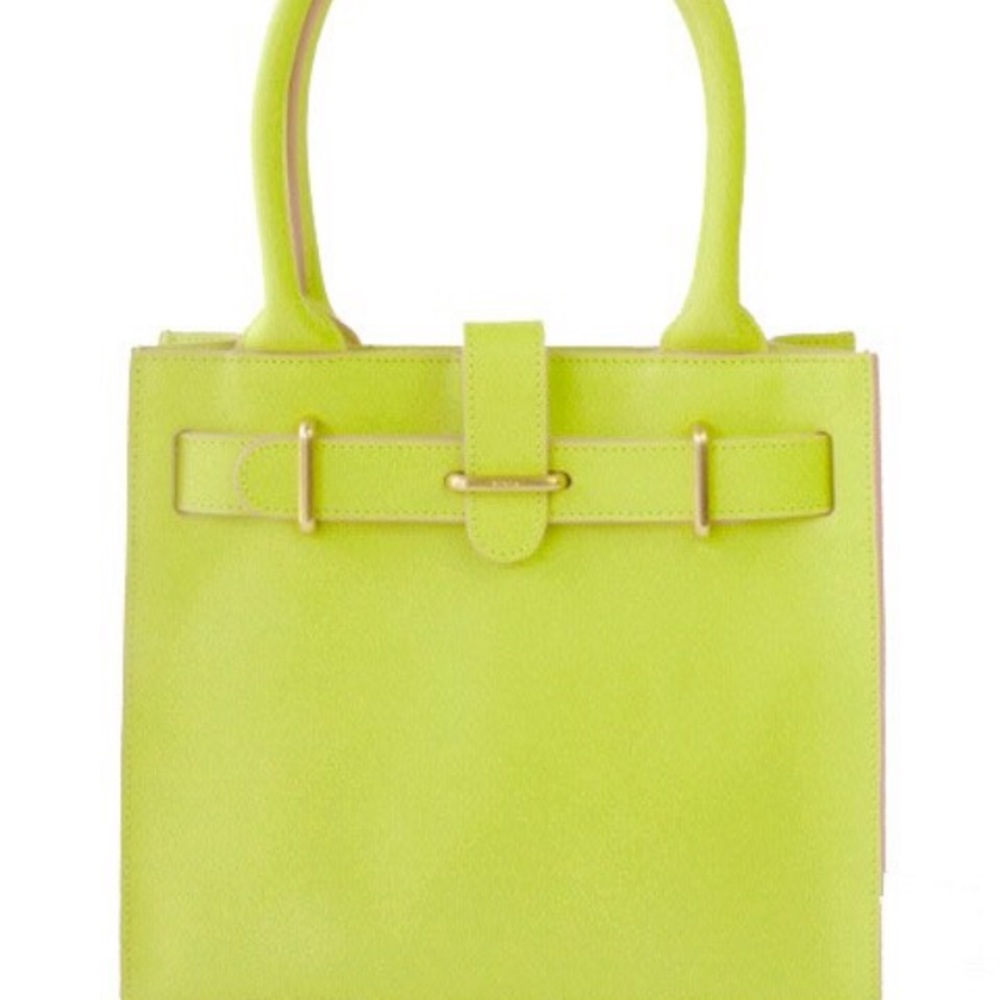 Furla Lime green tote